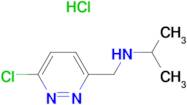N-((6-chloropyridazin-3-yl)methyl)propan-2-amine hydrochloride