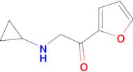 2-Cyclopropylamino-1-furan-2-yl-ethanone