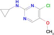 (4-Chloro-5-methoxy-pyrimidin-2-yl)-cyclopropyl-amine