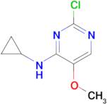 (2-Chloro-5-methoxy-pyrimidin-4-yl)-cyclopropyl-amine