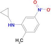 Cyclopropyl-(2-methyl-5-nitro-phenyl)-amine