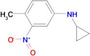 Cyclopropyl-(4-methyl-3-nitro-phenyl)-amine