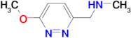 (6-Methoxy-pyridazin-3-ylmethyl)-methyl-amine