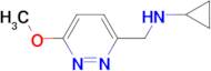 Cyclopropyl-(6-methoxy-pyridazin-3-ylmethyl)-amine