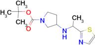 3-(1-Thiazol-2-yl-ethylamino)-pyrrolidine-1-carboxylic acid tert-butyl ester