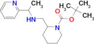 2-[(1-Pyridin-2-yl-ethylamino)-methyl]-piperidine-1-carboxylic acid tert-butyl ester