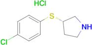 (S)-3-(4-Chloro-phenylsulfanyl)-pyrrolidine hydrochloride