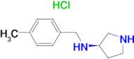 (4-Methyl-benzyl)-(R)-pyrrolidin-3-yl-amine hydrochloride
