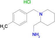 C-[1-(4-Methyl-benzyl)-piperidin-2-yl]-methylamine hydrochloride