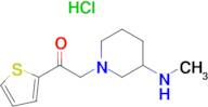 2-(3-Methylamino-piperidin-1-yl)-1-thiophen-2-yl-ethanone hydrochloride