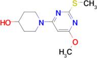 1-(6-Methoxy-2-methylsulfanyl-pyrimidin-4-yl)-piperidin-4-ol