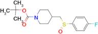 4-(4-Fluoro-benzenesulfinylmethyl)-piperidine-1-carboxylic acid tert-butyl ester