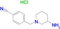 4-(3-Amino-piperidin-1-ylmethyl)-benzonitrile hydrochloride