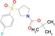 (R)-3-(4-Fluoro-benzenesulfonyl)-pyrrolidine-1-carboxylic acid tert-butyl ester