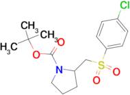 2-(4-Chloro-benzenesulfonylmethyl)-pyrrolidine-1-carboxylic acid tert-butyl ester