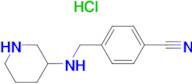 4-(Piperidin-3-ylaminomethyl)-benzonitrile hydrochloride