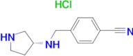 4-((R)-Pyrrolidin-3-ylaminomethyl)-benzonitrile hydrochloride