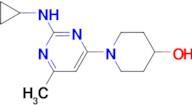 1-(2-Cyclopropylamino-6-methyl-pyrimidin-4-yl)-piperidin-4-ol