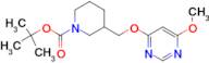 3-(6-Methoxy-pyrimidin-4-yloxymethyl)-piperidine-1-carboxylic acid tert-butyl ester