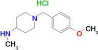 [1-(4-Methoxy-benzyl)-piperidin-4-yl]-methyl-amine hydrochloride
