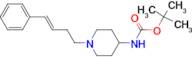 [1-((E)-4-Phenyl-but-3-enyl)-piperidin-4-yl]-carbamic acid tert-butyl ester