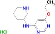 (6-Ethoxy-pyrimidin-4-yl)-piperidin-3-yl-amine hydrochloride