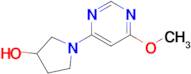 1-(6-Methoxy-pyrimidin-4-yl)-pyrrolidin-3-ol