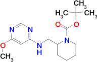 2-[(6-Methoxy-pyrimidin-4-ylamino)-methyl]-piperidine-1-carboxylic acid tert-butyl ester