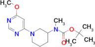 [1-(6-Methoxy-pyrimidin-4-yl)-piperidin-3-yl]-methyl-carbamic acid tert-butyl ester