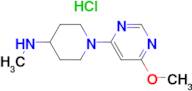 [1-(6-Methoxy-pyrimidin-4-yl)-piperidin-4-yl]-methyl-amine hydrochloride