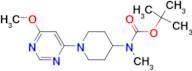 [1-(6-Methoxy-pyrimidin-4-yl)-piperidin-4-yl]-methyl-carbamic acid tert-butyl ester