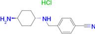 (1R,4R)-4-[(4-Amino-cyclohexylamino)-methyl]-benzonitrile hydrochloride