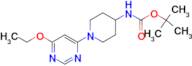 [1-(6-Ethoxy-pyrimidin-4-yl)-piperidin-4-yl]-carbamic acid tert-butyl ester