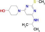 1-(6-Isopropylamino-2-methylsulfanyl-pyrimidin-4-yl)-piperidin-4-ol