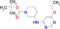 3-(6-Ethoxy-pyrimidin-4-ylamino)-piperidine-1-carboxylic acid tert-butyl ester