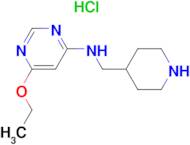 (6-Ethoxy-pyrimidin-4-yl)-piperidin-4-ylmethyl-amine hydrochloride