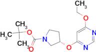 (S)-3-(6-Ethoxy-pyrimidin-4-yloxy)-pyrrolidine-1-carboxylic acid tert-butyl ester