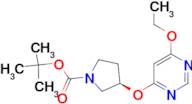 (R)-3-(6-Ethoxy-pyrimidin-4-yloxy)-pyrrolidine-1-carboxylic acid tert-butyl ester