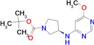 (R)-3-(6-Methoxy-pyrimidin-4-ylamino)-pyrrolidine-1-carboxylic acid tert-butyl ester