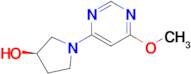 (R)-1-(6-Methoxy-pyrimidin-4-yl)-pyrrolidin-3-ol