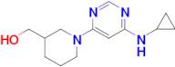 [1-(6-Cyclopropylamino-pyrimidin-4-yl)-piperidin-3-yl]-methanol