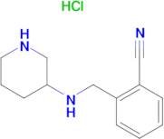 2-(Piperidin-3-ylaminomethyl)-benzonitrile hydrochloride