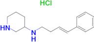 ((E)-4-Phenyl-but-3-enyl)-piperidin-3-yl-amine hydrochloride