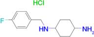 N-(4-Fluoro-benzyl)-cyclohexane-1,4-diamine hydrochloride