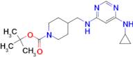 4-[(6-Cyclopropylamino-pyrimidin-4-ylamino)-methyl]-piperidine-1-carboxylic acid tert-butyl ester