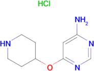 6-(Piperidin-4-yloxy)-pyrimidin-4-ylamine hydrochloride