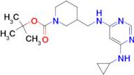 3-[(6-Cyclopropylamino-pyrimidin-4-ylamino)-methyl]-piperidine-1-carboxylic acid tert-butyl ester