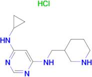 N-Cyclopropyl-N'-piperidin-3-ylmethyl-pyrimidine-4,6-diamine hydrochloride