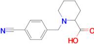 1-(4-Cyano-benzyl)-piperidine-2-carboxylic acid