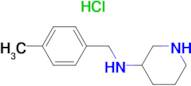(4-Methyl-benzyl)-piperidin-3-yl-amine hydrochloride